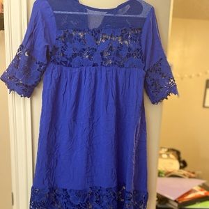 Blue dress Size M